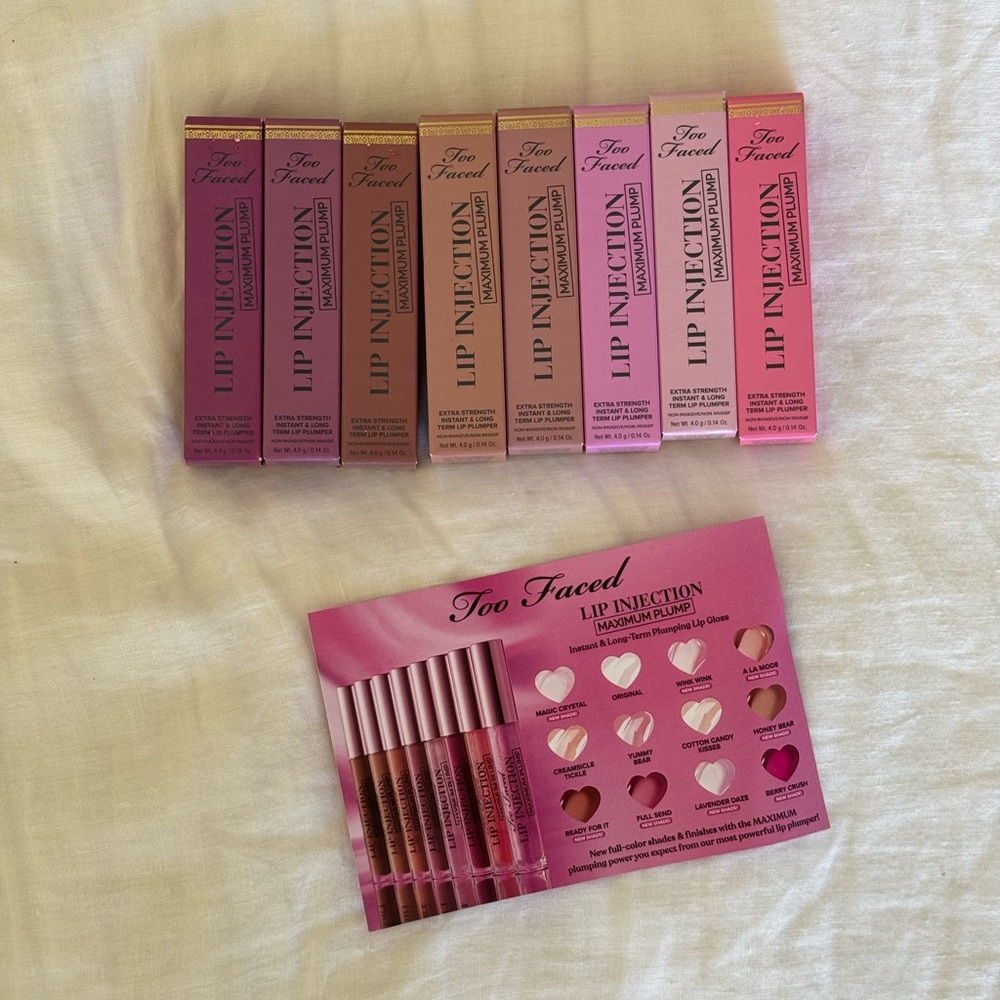 Too Faced Lip Injection Lip Plumper Set of 8